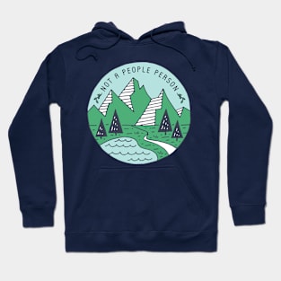 Not A People Person - Mountains Hoodie